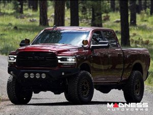 Dodge Ram 1500 A-Pillar LED Light Mounts - RIGID Dodge Ram 1500 A-Pillar LED Light Mounts - RIGID